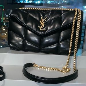 ❌SOLD❌ Authentic Yves Saint Laurent Toy Loulou Puffer Quilted Crossbody Bag